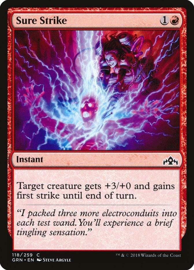 Magic: The Gathering MTG Single Sure Strike [Guilds of Ravnica]