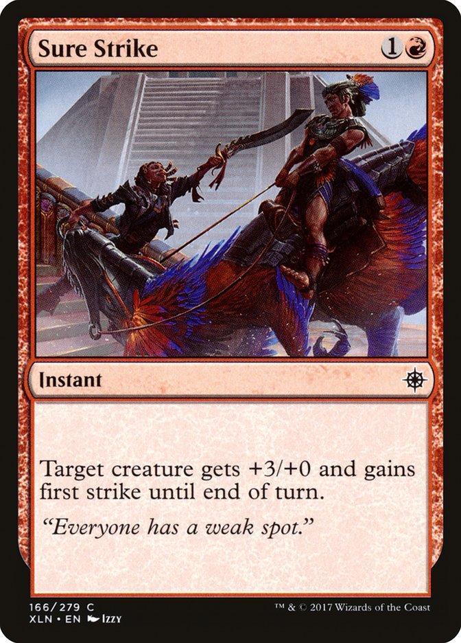 Magic: The Gathering MTG Single Sure Strike [Ixalan]