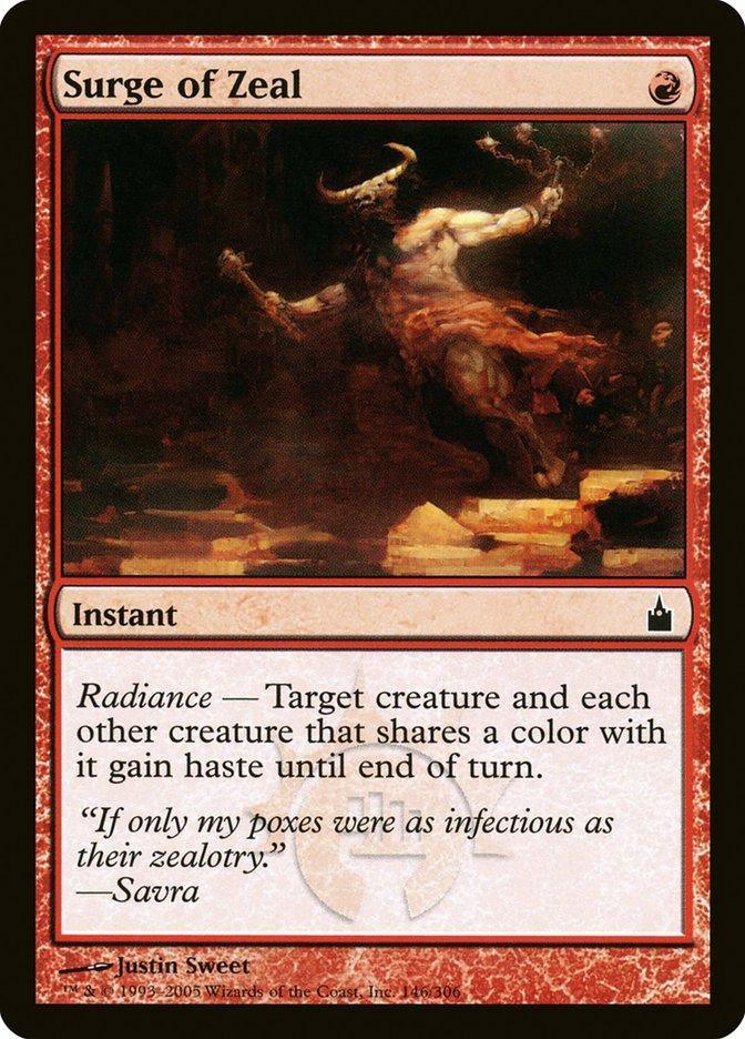 Magic: The Gathering MTG Single Surge of Zeal [Ravnica: City of Guilds]
