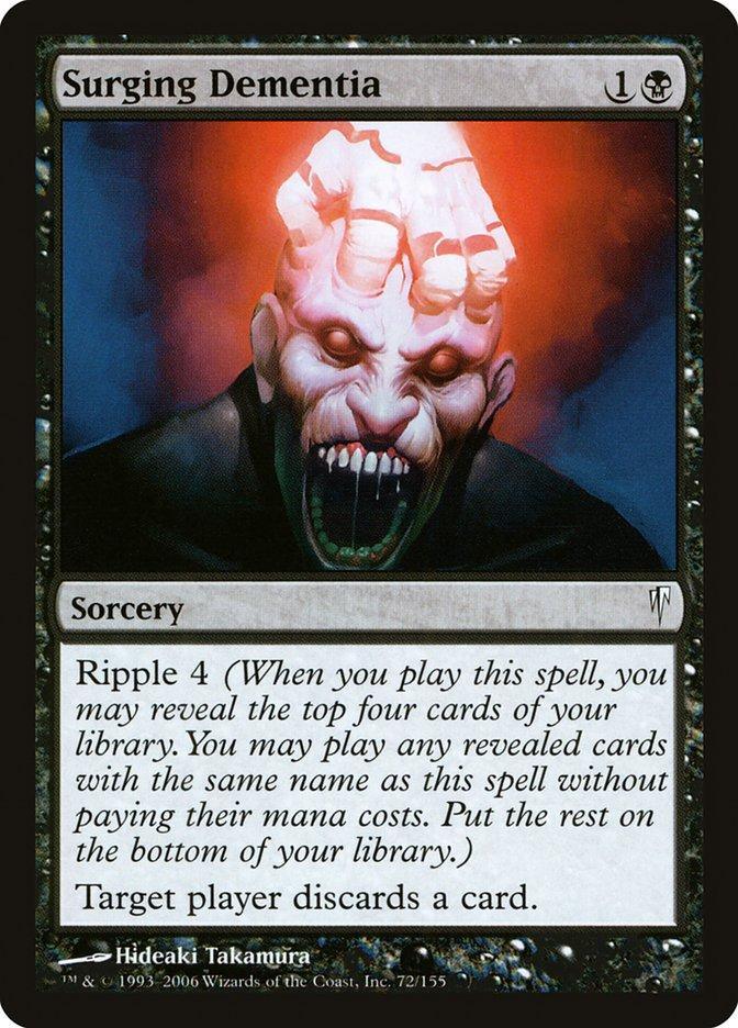 Magic: The Gathering MTG Single Surging Dementia [Coldsnap]