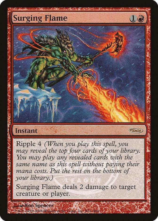 Magic: The Gathering MTG Single Surging Flame [Arena League 2006]