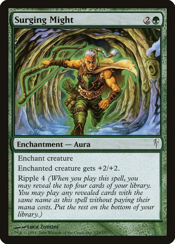 Magic: The Gathering MTG Single Surging Might [Coldsnap]