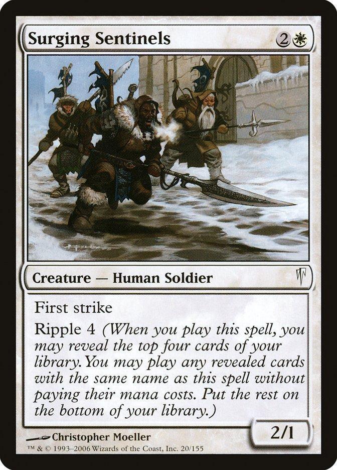 Magic: The Gathering MTG Single Surging Sentinels [Coldsnap]