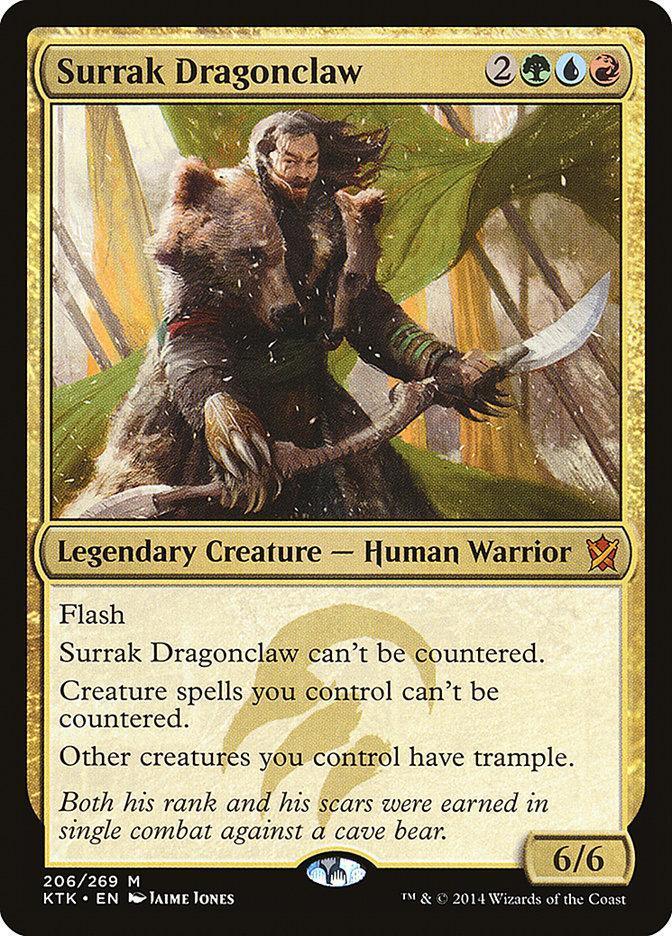 Magic: The Gathering MTG Single Surrak Dragonclaw [Khans of Tarkir]