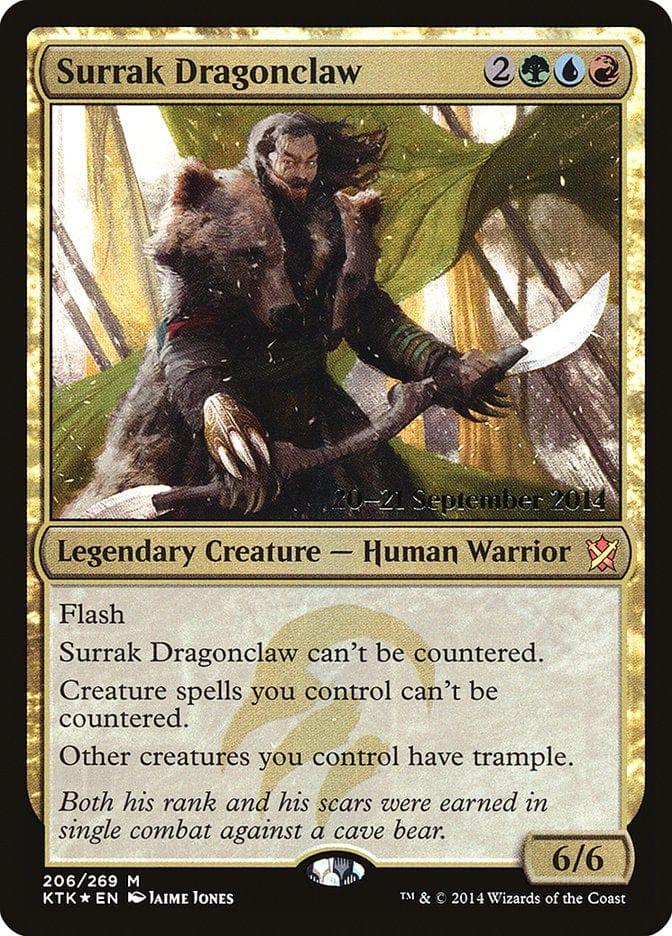 Magic: The Gathering MTG Single Surrak Dragonclaw  [Khans of Tarkir Prerelease Promos]