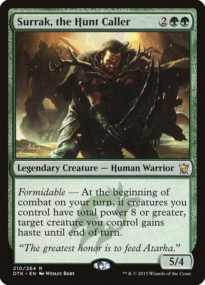 Magic: The Gathering MTG Single Surrak, the Hunt Caller [Dragons of Tarkir]