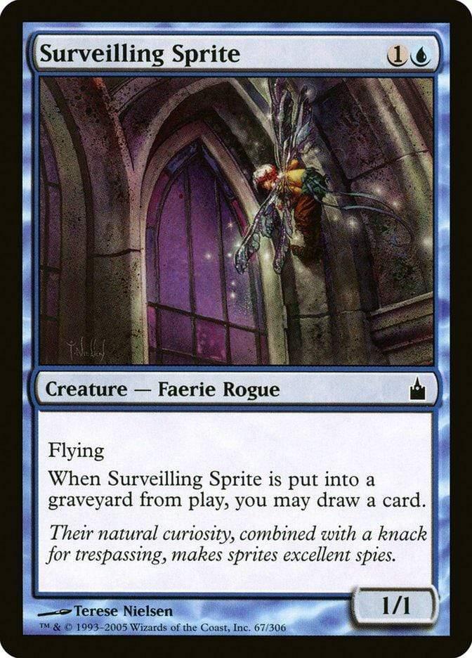 Magic: The Gathering MTG Single Surveilling Sprite [Ravnica: City of Guilds]