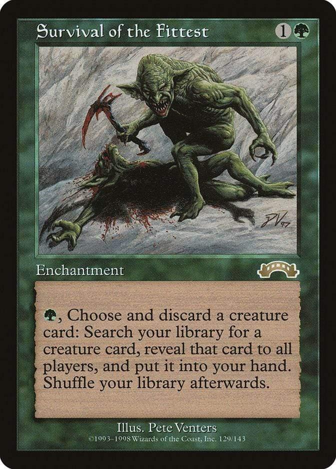 Magic: The Gathering MTG Single Survival of the Fittest [Exodus]