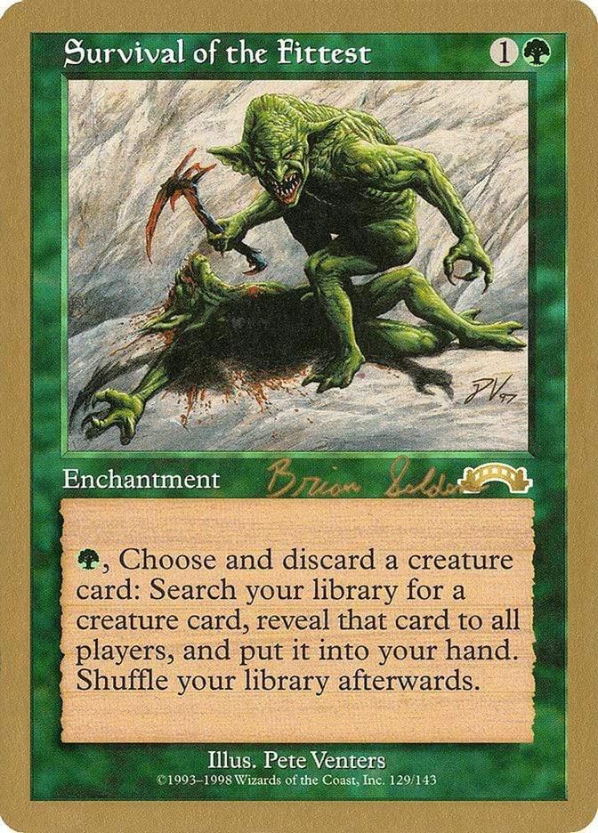Magic: The Gathering MTG Single Survival of the Fittest [World Championship Decks 1998]