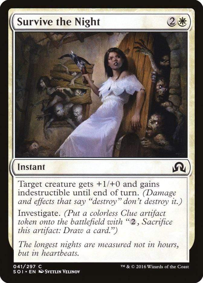 Magic: The Gathering MTG Single Survive the Night [Shadows over Innistrad]