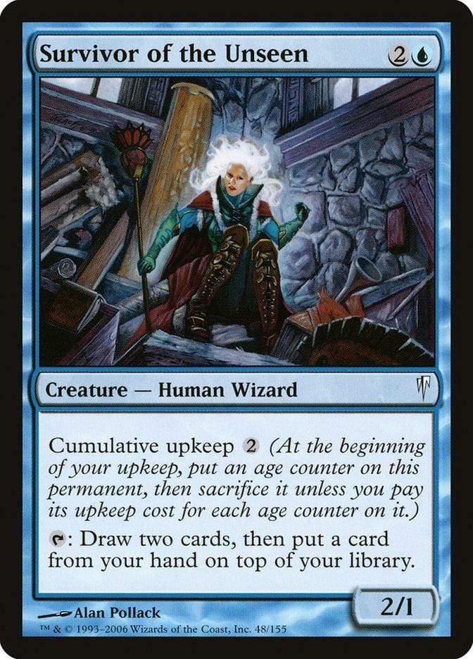 Magic: The Gathering MTG Single Survivor of the Unseen [Coldsnap]