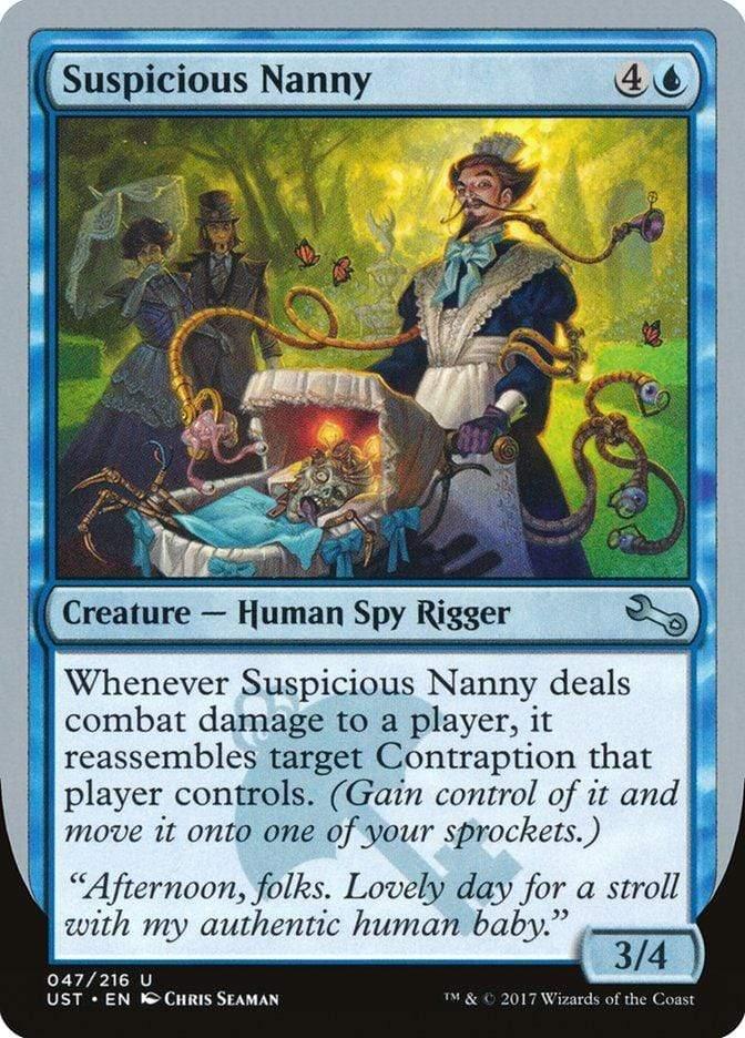 Magic: The Gathering MTG Single Suspicious Nanny [Unstable]