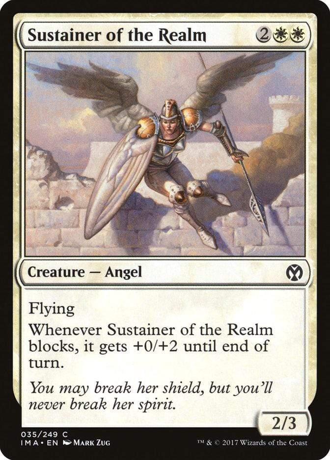 Magic: The Gathering MTG Single Sustainer of the Realm [Iconic Masters]