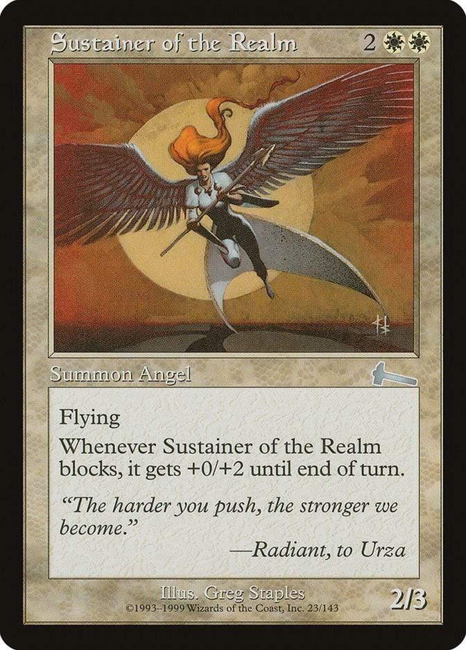 Magic: The Gathering MTG Single Sustainer of the Realm [Urza's Legacy]