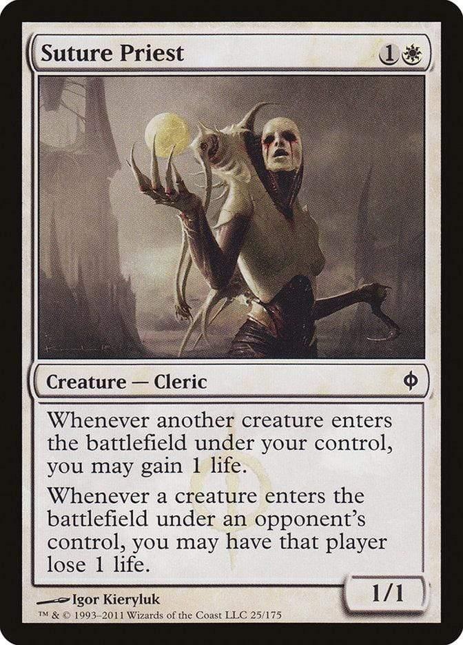 Magic: The Gathering MTG Single Suture Priest [New Phyrexia]