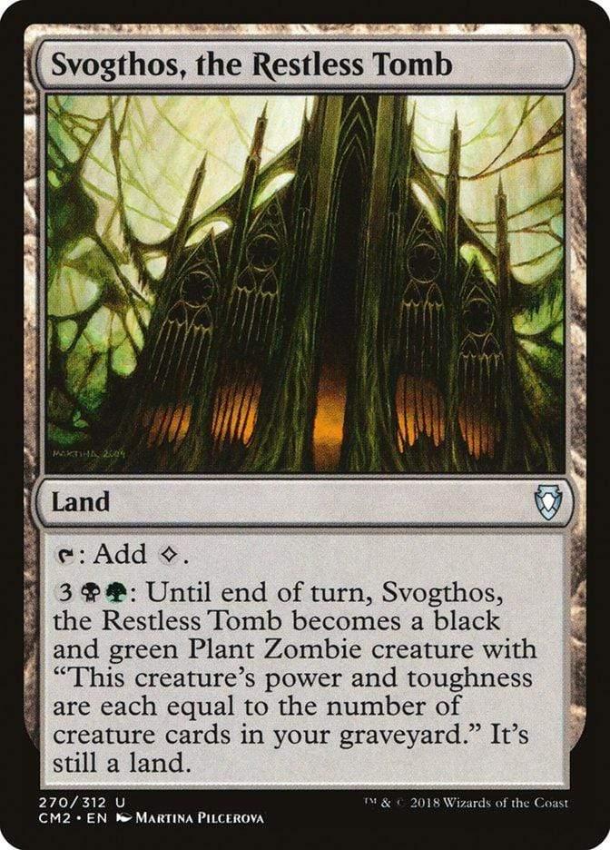 Magic: The Gathering MTG Single Svogthos, the Restless Tomb [Commander Anthology Volume II]