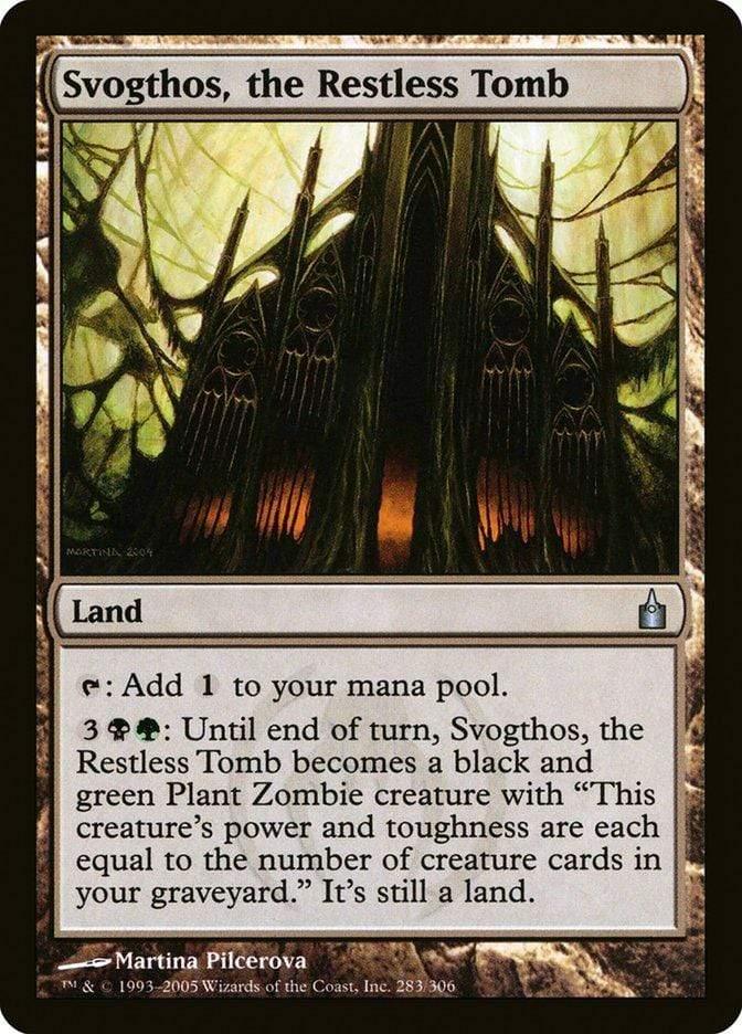 Magic: The Gathering MTG Single Svogthos, the Restless Tomb [Ravnica: City of Guilds]