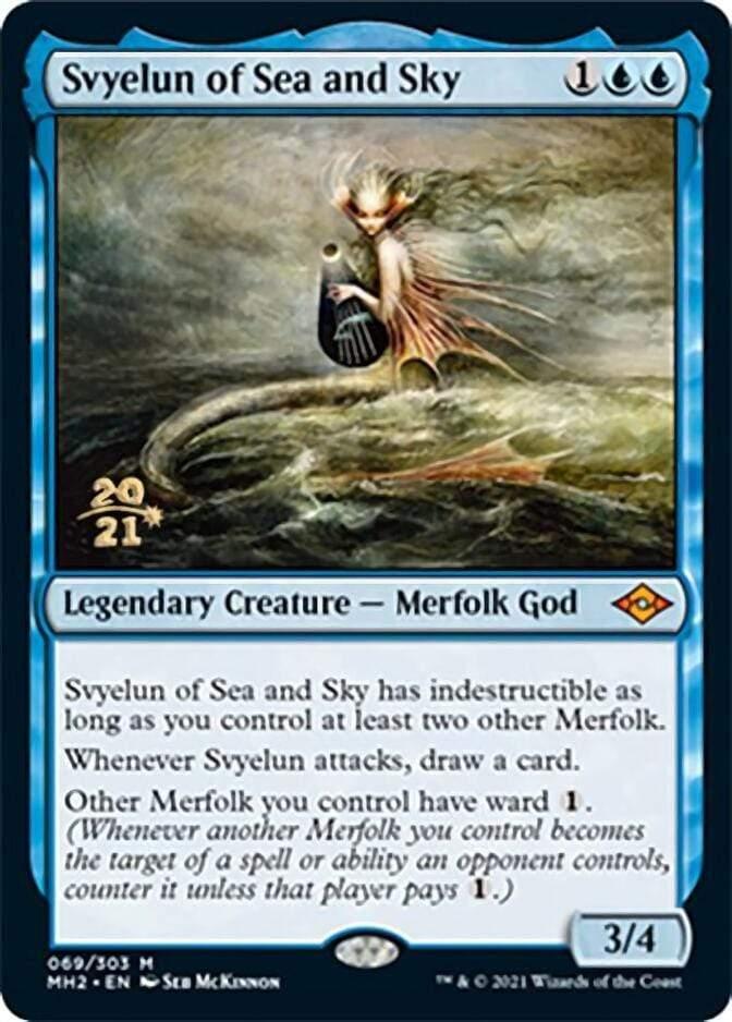 Magic: The Gathering MTG Single Svyelun of Sea and Sky [Modern Horizons 2 Prerelease Promos]