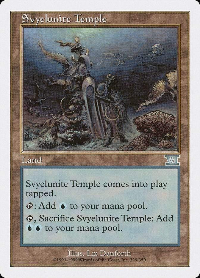 Magic: The Gathering MTG Single Svyelunite Temple [Classic Sixth Edition]