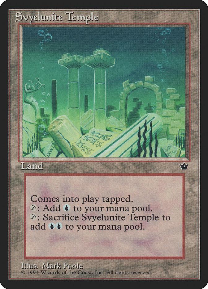 Magic: The Gathering MTG Single Svyelunite Temple [Fallen Empires]