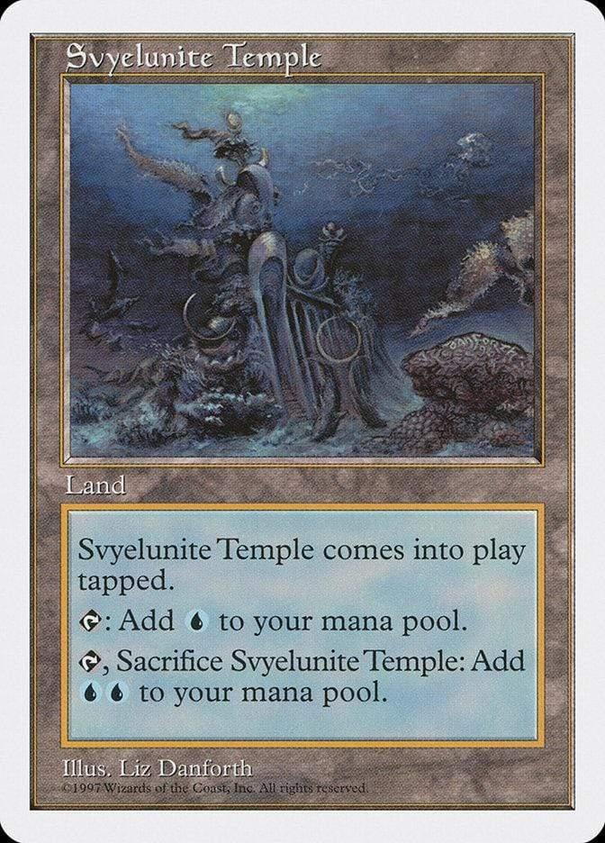 Magic: The Gathering MTG Single Svyelunite Temple [Fifth Edition]