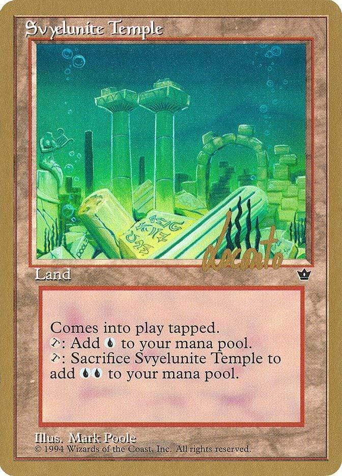 Magic: The Gathering MTG Single Svyelunite Temple [Pro Tour Collector Set]
