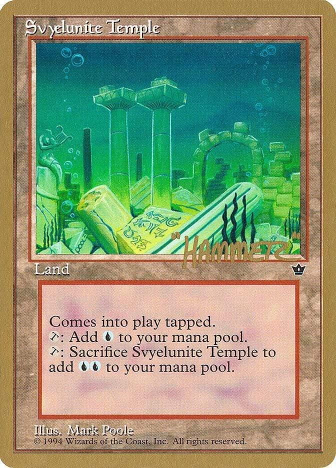 Magic: The Gathering MTG Single Svyelunite Temple [Pro Tour Collector Set]