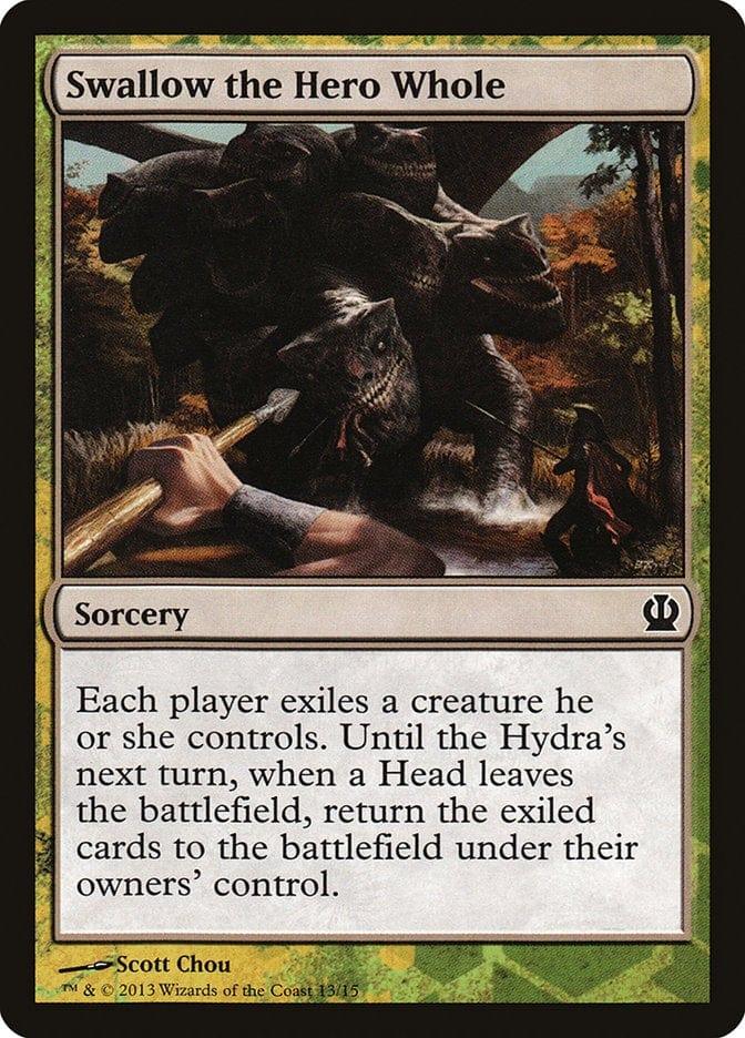 Magic: The Gathering MTG Single Swallow the Hero Whole [Theros Hero's Path]
