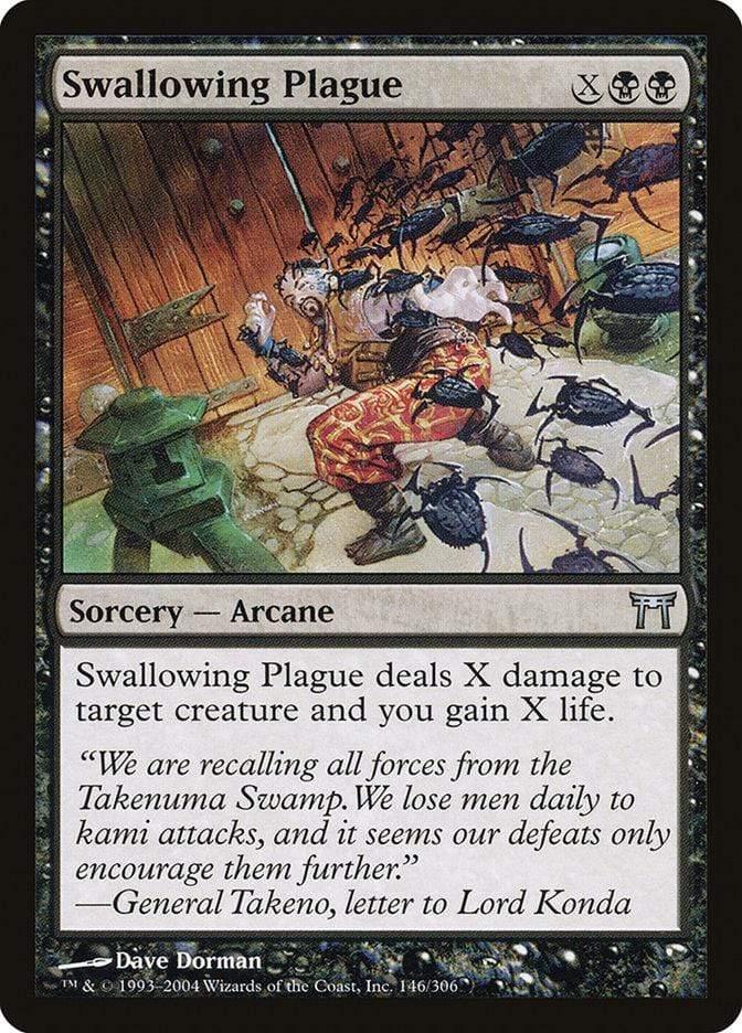 Magic: The Gathering MTG Single Swallowing Plague [Champions of Kamigawa]
