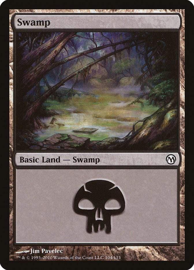 Magic: The Gathering MTG Single Swamp (104) [Duels of the Planeswalkers]
