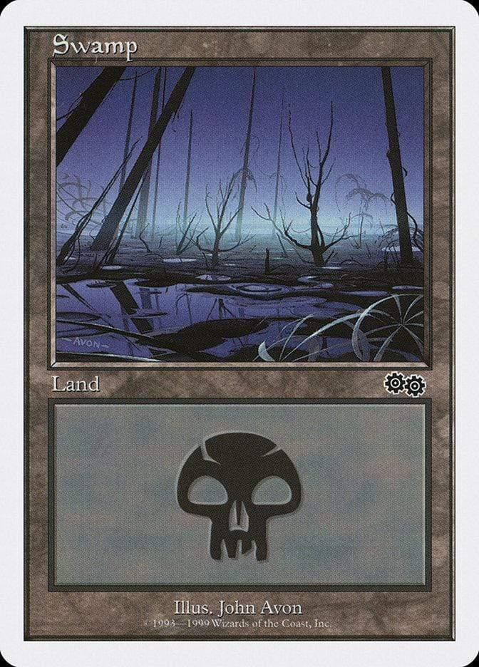 Magic: The Gathering MTG Single Swamp (136) [Battle Royale Box Set]