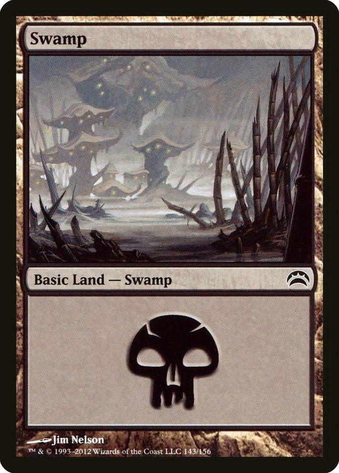 Magic: The Gathering MTG Single Swamp (143) [Planechase 2012]