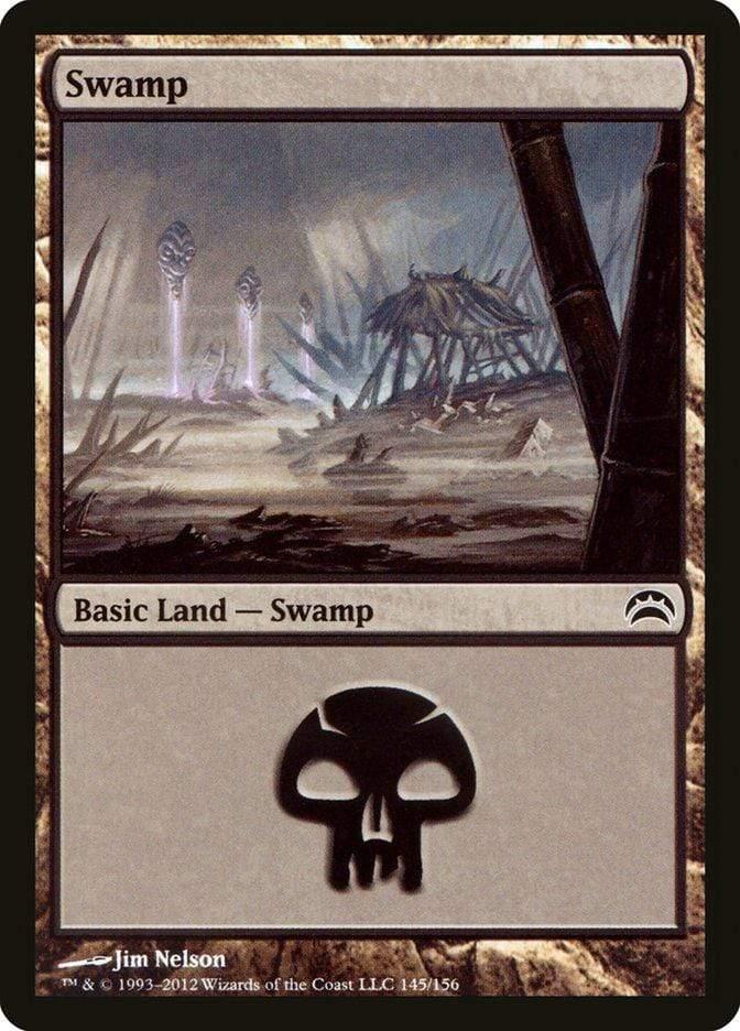 Magic: The Gathering MTG Single Swamp (145) [Planechase 2012]