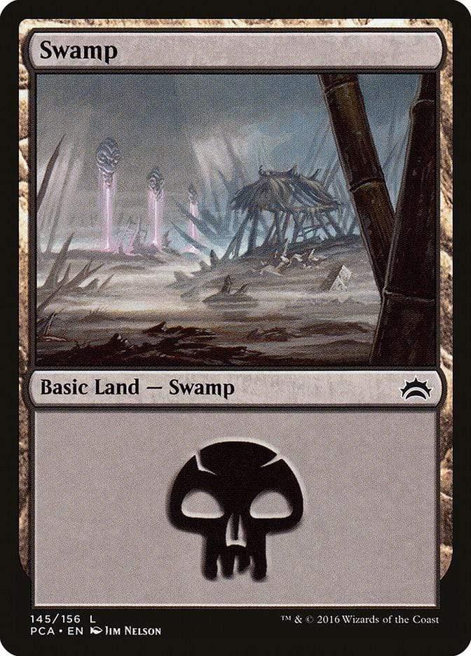 Magic: The Gathering MTG Single Swamp (145) [Planechase Anthology]