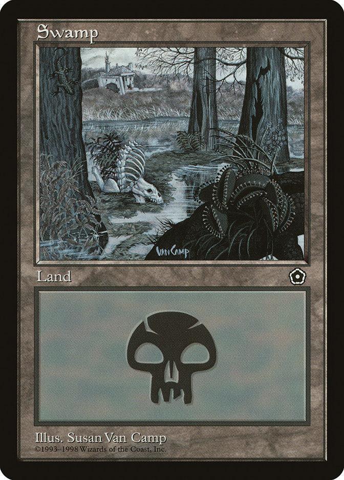 Magic: The Gathering MTG Single Swamp (158) [Portal Second Age]