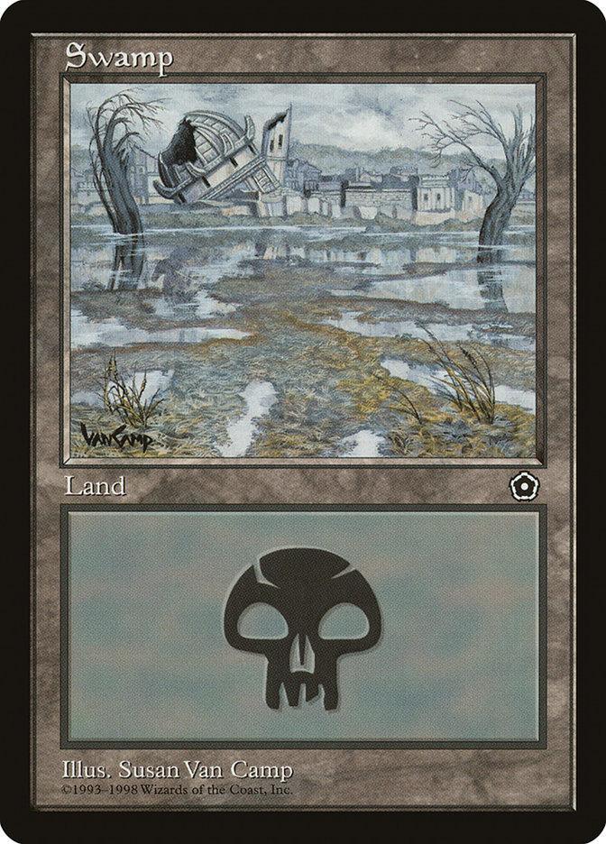 Magic: The Gathering MTG Single Swamp (159) [Portal Second Age]