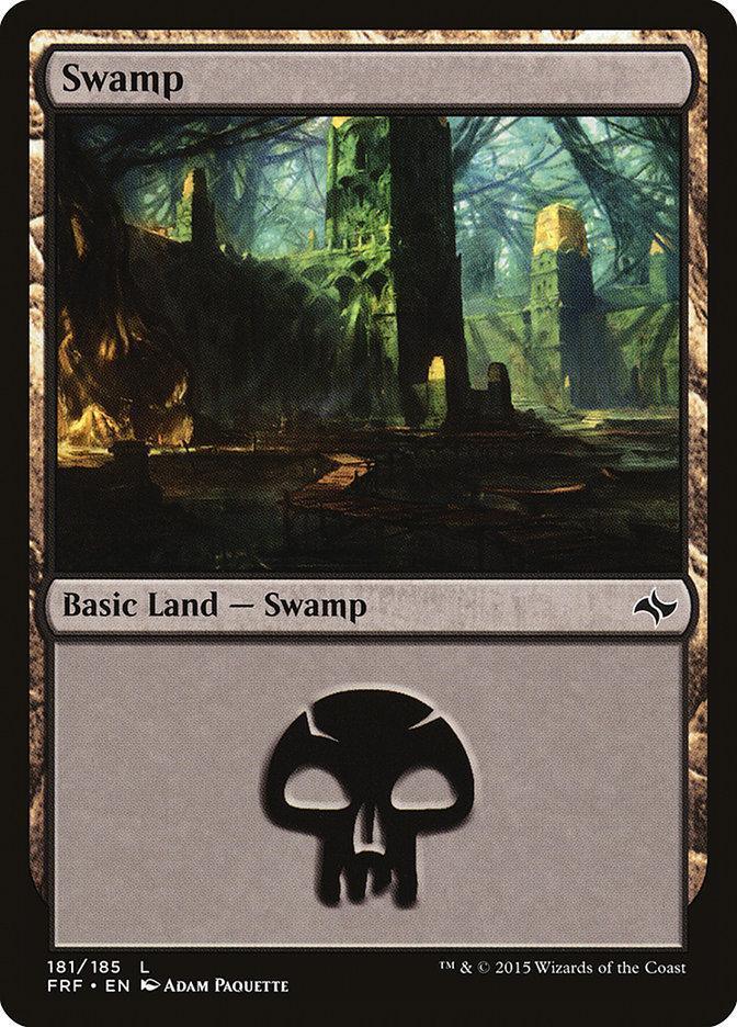 Magic: The Gathering MTG Single Swamp (181) [Fate Reforged]