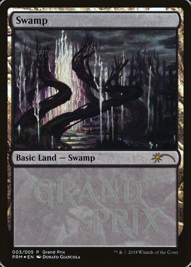 Magic: The Gathering MTG Single Swamp (2018c) [Grand Prix Promos]