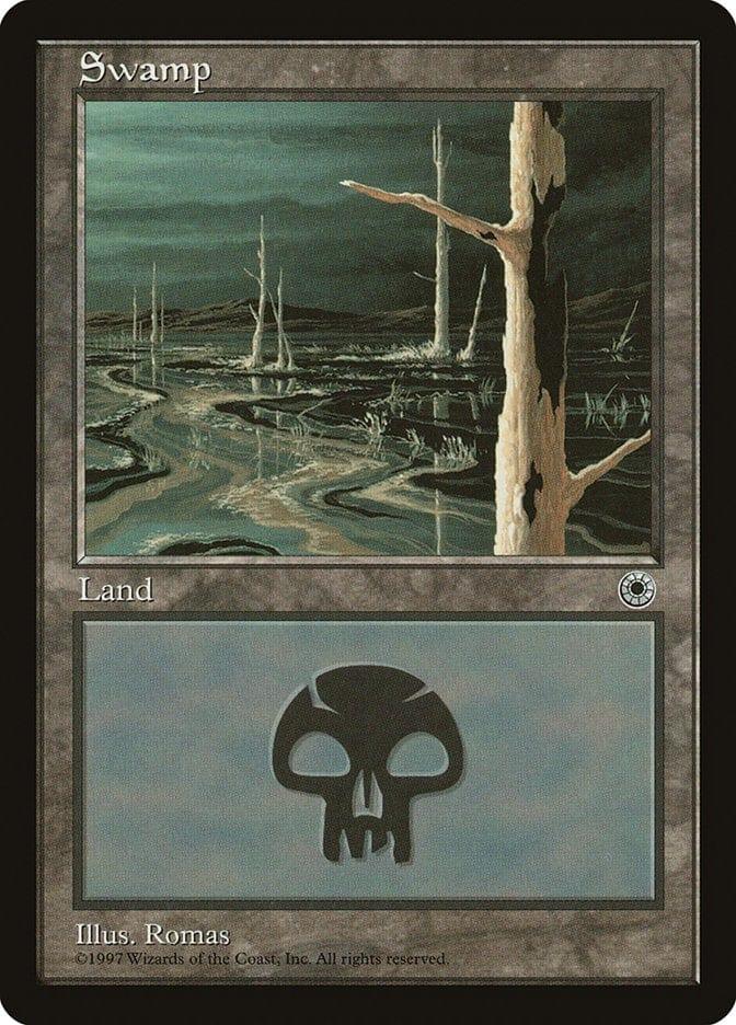 Magic: The Gathering MTG Single Swamp (206) [Portal]