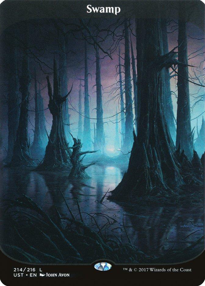 Magic: The Gathering MTG Single Swamp (214) [Unstable]