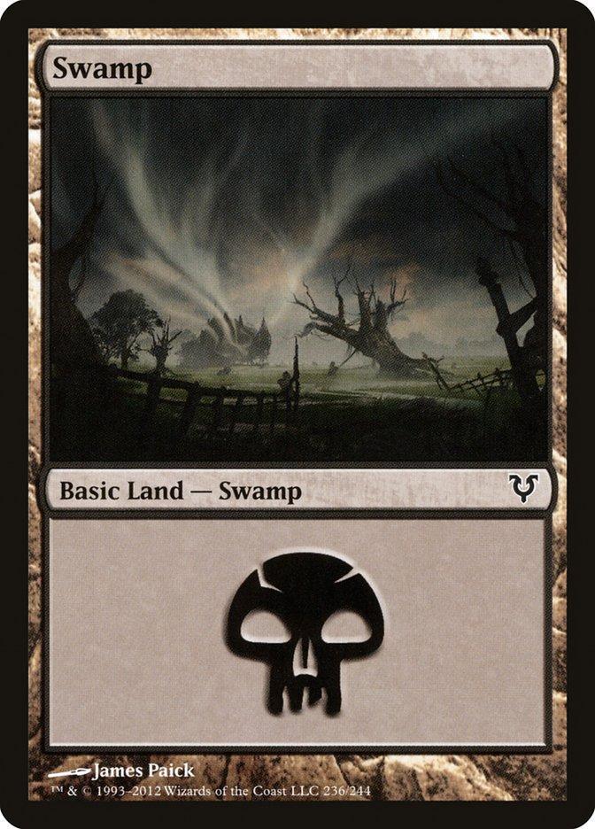 Magic: The Gathering MTG Single Swamp (236) [Avacyn Restored]