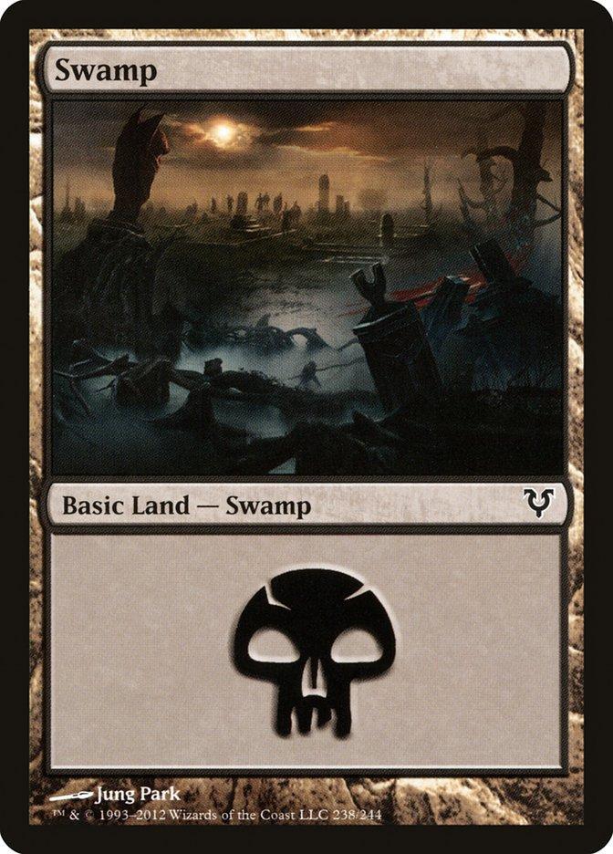 Magic: The Gathering MTG Single Swamp (238) [Avacyn Restored]