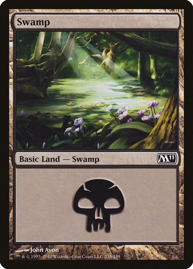 Magic: The Gathering MTG Single Swamp (238) [Magic 2011]