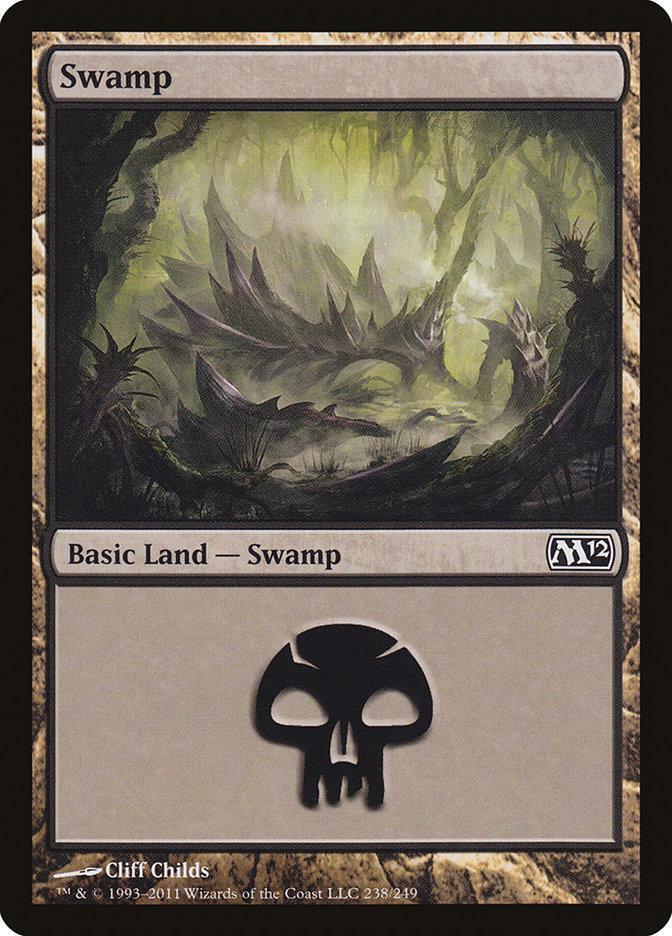 Magic: The Gathering MTG Single Swamp (238) [Magic 2012]