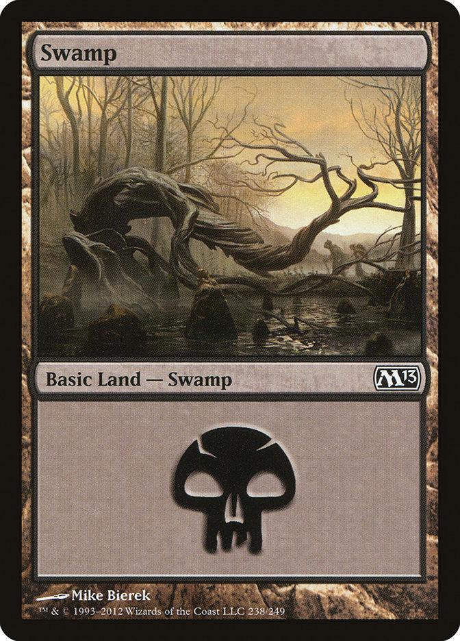 Magic: The Gathering MTG Single Swamp (238) [Magic 2013]