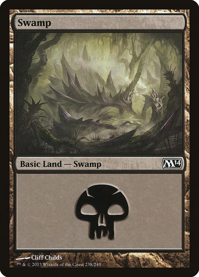 Magic: The Gathering MTG Single Swamp (238) [Magic 2014]