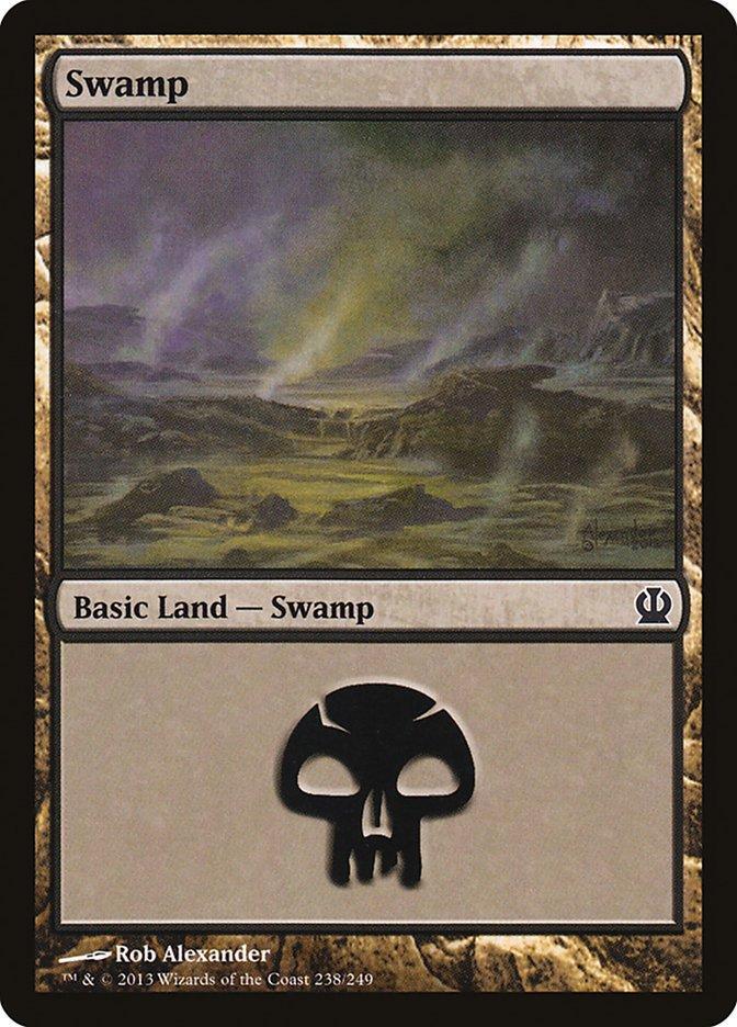 Magic: The Gathering MTG Single Swamp (238) [Theros]