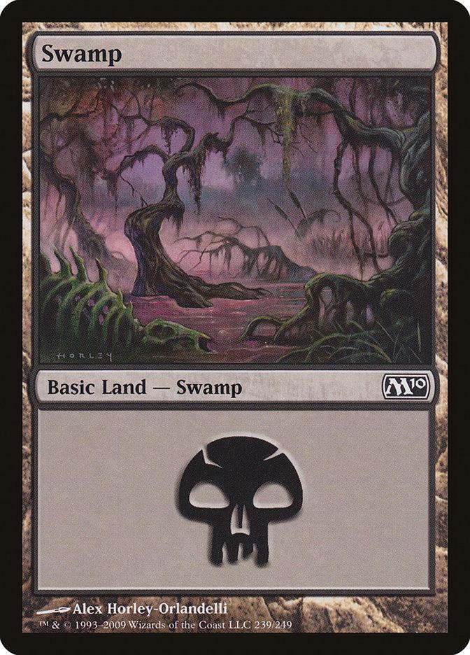 Magic: The Gathering MTG Single Swamp (239) [Magic 2010]