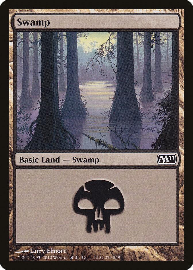 Magic: The Gathering MTG Single Swamp (239) [Magic 2011]