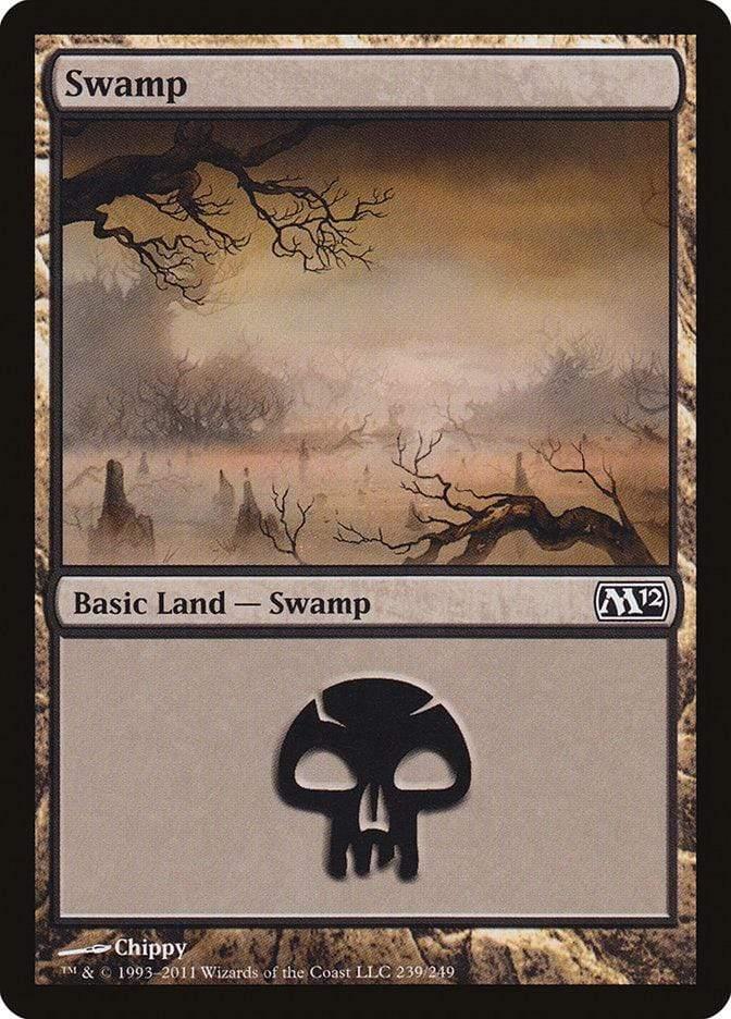 Magic: The Gathering MTG Single Swamp (239) [Magic 2012]